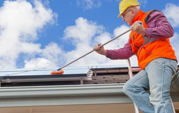 Orleton Common soft wash roof cleaning