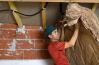 Orleton Common tapered roof insulation